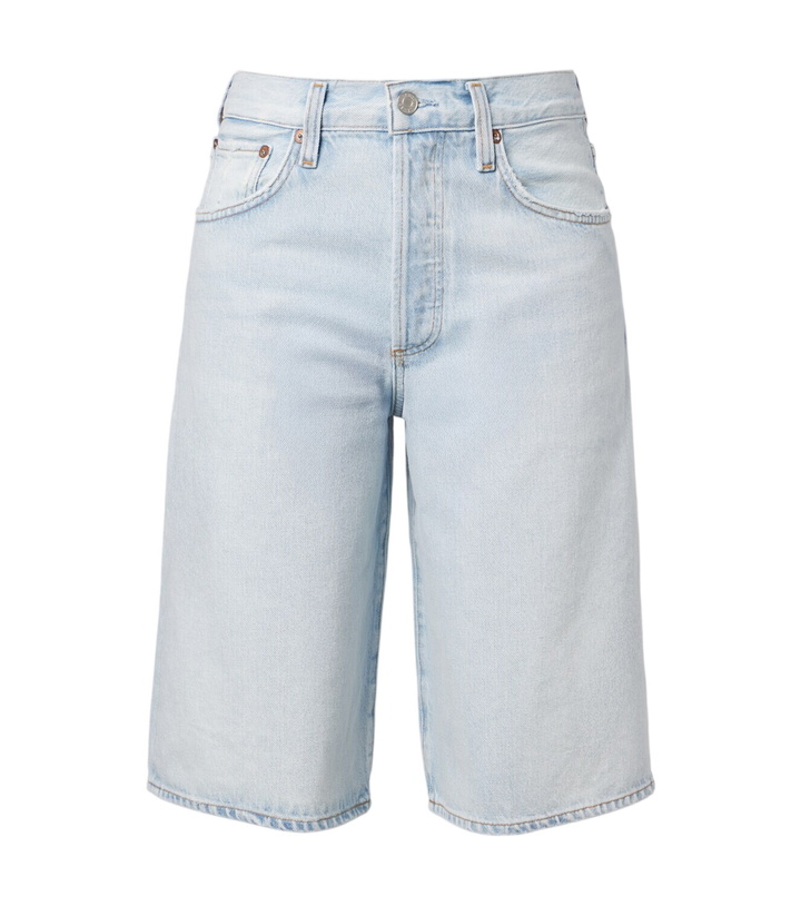Photo: Agolde Ramona denim Bermuda shorts
