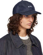 A.P.C. Navy Charlie Baseball Cap