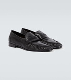 The Row Soft leather loafers