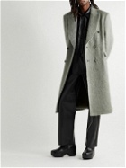 Our Legacy - Whale Double-Breasted Brushed Wool-Blend Coat - Gray