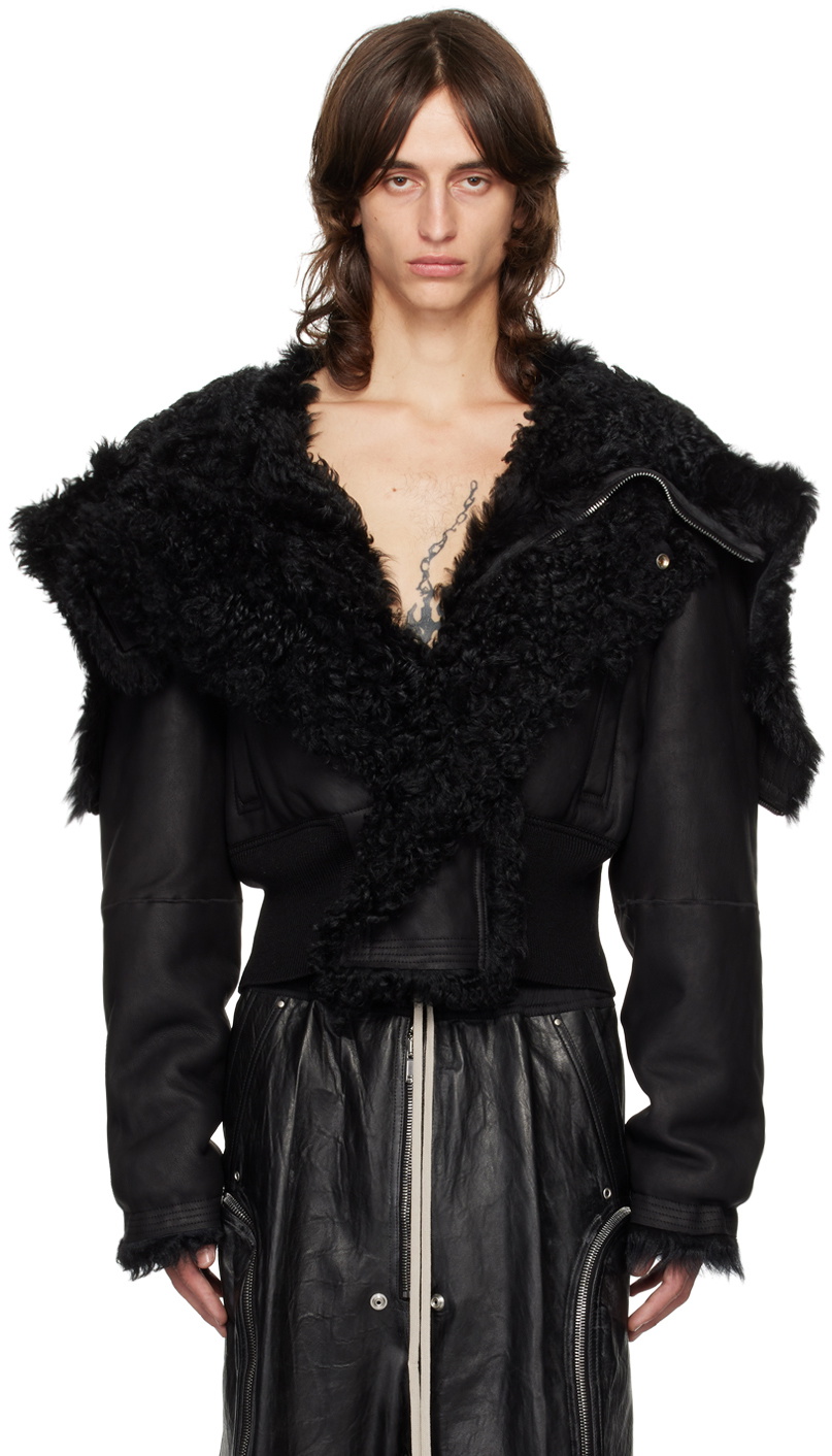 Rick Owens Porterville Alice Jacket in Black for Men | Lyst