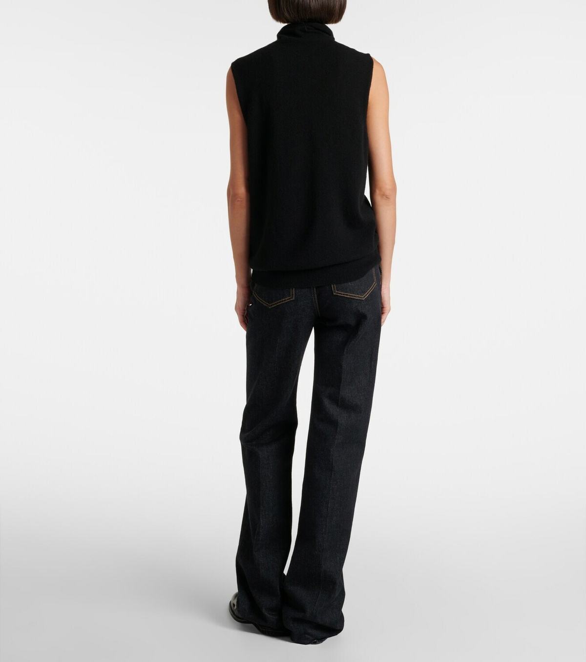 The Row Meritas cashmere turtleneck sweater