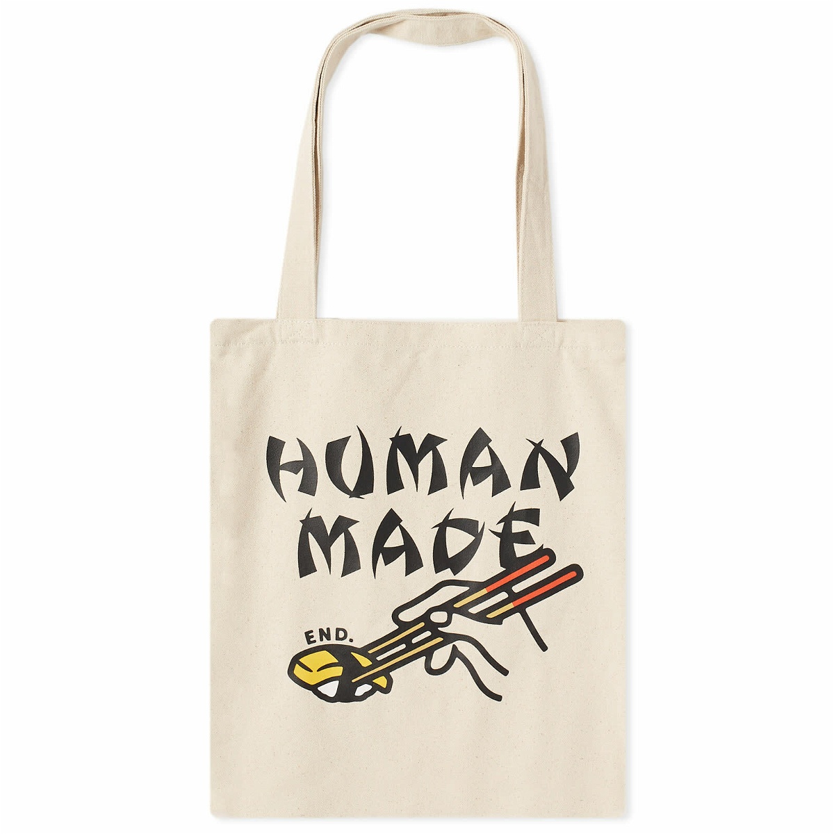 Photo: END. x Human Made Sushi Tote Bag in White