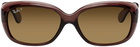 Ray-Ban Brown Jackie Ohh Sunglasses