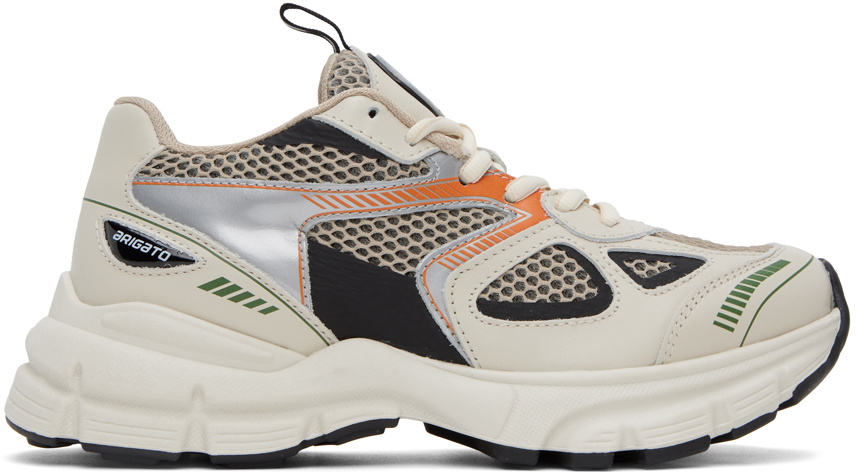 Axel Arigato Off-White & Beige Marathon Runner Sneakers Axel Arigato