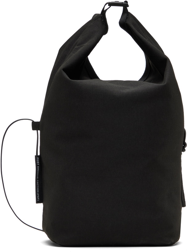Photo: POST ARCHIVE FACTION (PAF) SSENSE Exclusive Black CVSM Edition 8.0 Small Bag