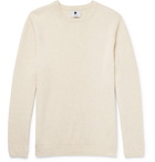 NN07 - Phil Slim-Fit Ribbed Cotton Sweater - Men - Ecru