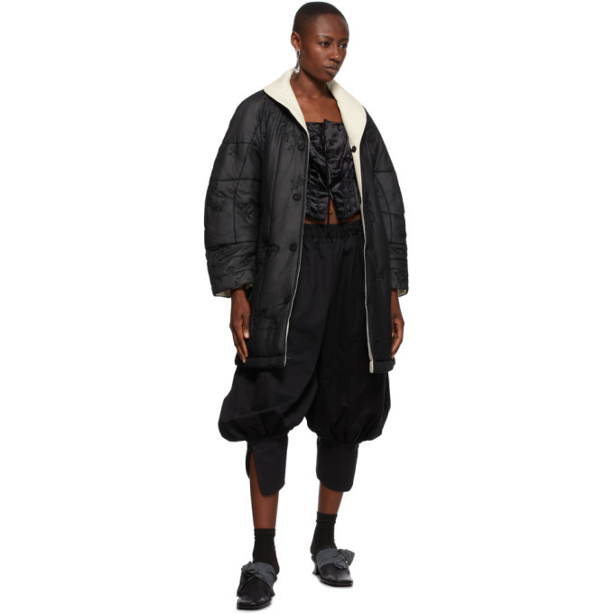 Renli Su Cropped Velvet Vest