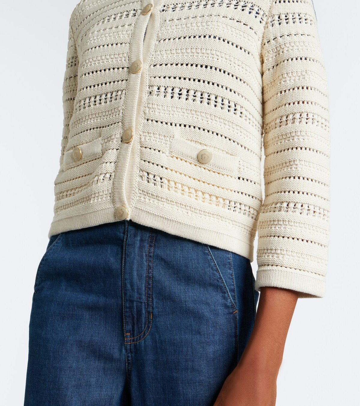 Veronica Beard Bellingham cotton cardigan