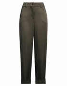 Peserico Womens Pants Military in Green