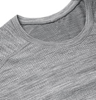 Lululemon - Metal Vent Tech Mélange Stretch-Jersey T-Shirt - Gray