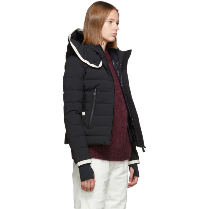 【送料&関税込】Moncler Grenoble Lamoura Black Jacket MONCLER GRENOBLE Down Lamoura Giubbotto Winter Jacket Size 5