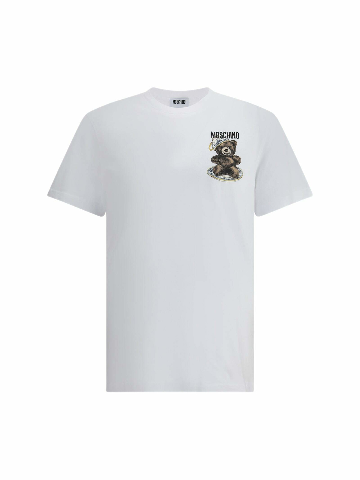 【送料&関税込】Moschino T-shirt With Print Moschino Teddy bear-print T-shirt | Black | FARFETCH