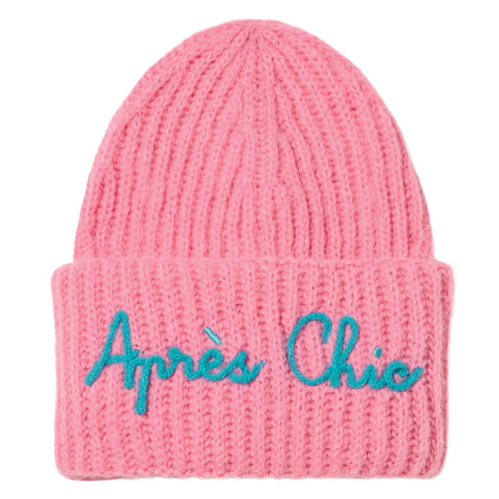 Photo: MC2 Saint Barth Girl Brushed And Ultra Soft Beanie With Apres Chic Embroidery