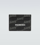 Balenciaga - Logo leather cardholder