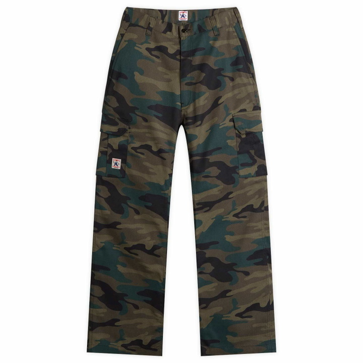 Photo: Randy's Garments Men's Randy’s Garments  Cargo Pants in Woodland Camo Twill