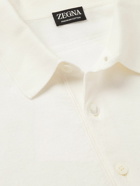 Zegna - Cotton Polo Shirt - White