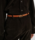 Ferragamo Gancini leather belt
