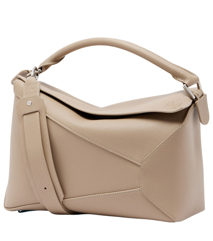 Photo: Loewe Puzzle Edge Medium leather top-handle bag