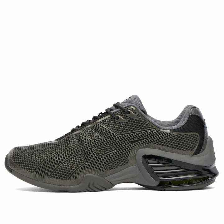 Photo: Asics Men's Novalis Gel-Teremoa II Sneaker in Dark Gull Grey/Black