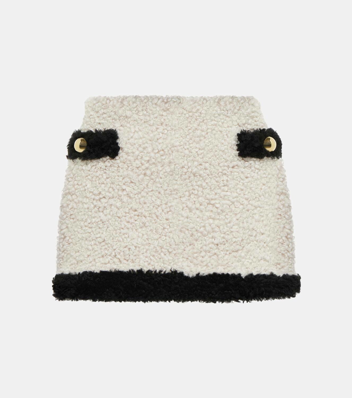 Blancha Shearling miniskirt