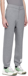 Thom Browne Gray Tech Lounge Pants