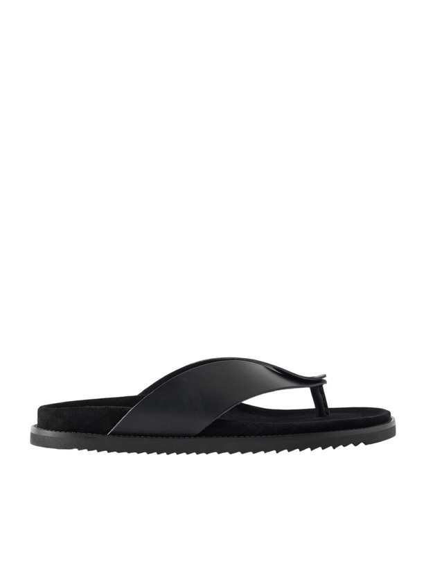 Photo: Mr P. - Leather Sandals - Black
