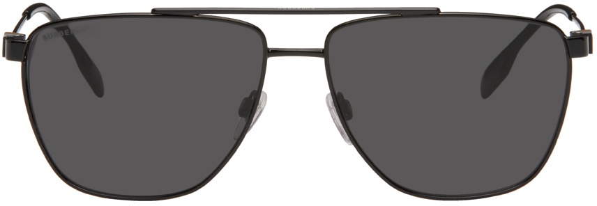 Burberry Black Aviator Sunglasses Burberry