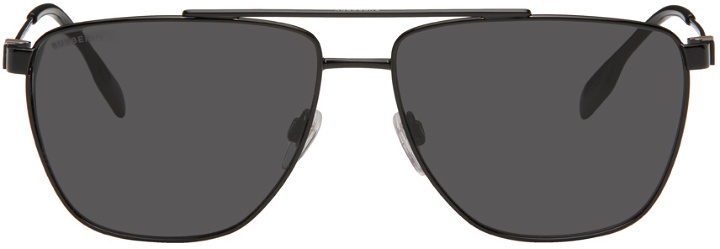 Photo: Burberry Black Aviator Sunglasses