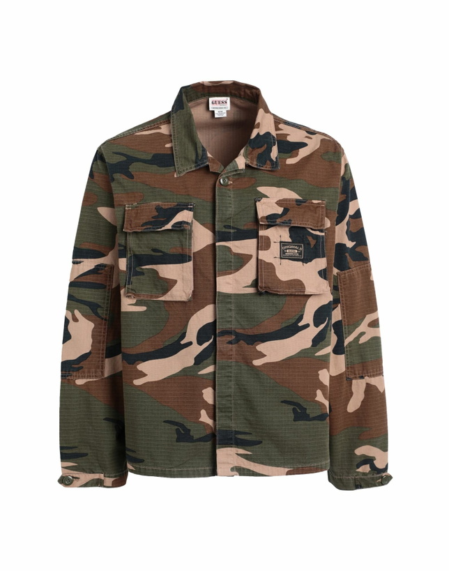 Photo: Guess Mens Shirt Military in Green