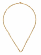 Lizzie Mandler Fine Jewelry 18K Yellow Gold XS Knife Edge Diamond Necklace