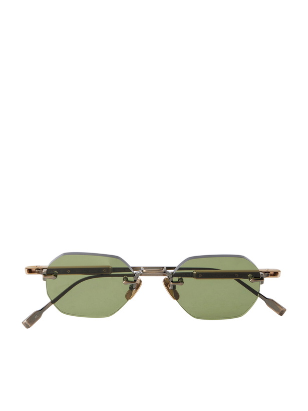 Photo: Sato - Glass Square Frame Terebellum II Sunglasses
