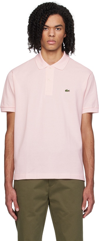 Photo: Lacoste Pink L.12.12 Polo