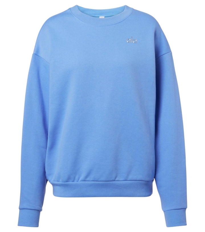 Photo: Alo Yoga Accolade cotton-blend sweatshirt