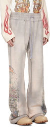 Who Decides War Taupe Faded Sweatpants