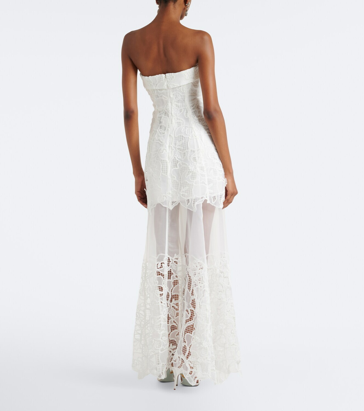 Simkhai Rennis organza bustier gown