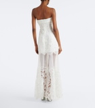 Simkhai Rennis organza bustier gown