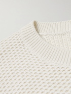 Club Monaco - Jacquard-Knit Cotton Sweater - White