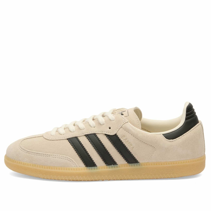Photo: Adidas Samba OG Sneaker in Crystal White/Core Black/Gum