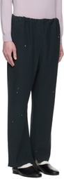 Maison Margiela Black Distressed Sweatpants