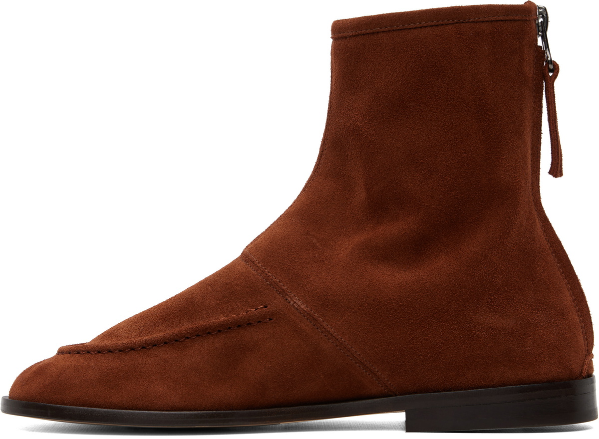 HEREU Brown Juliol Suede Boots