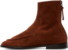 HEREU Brown Juliol Suede Boots
