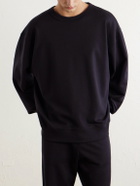 Dries Van Noten - Hax Oversized Cotton Sweatshirt - Blue