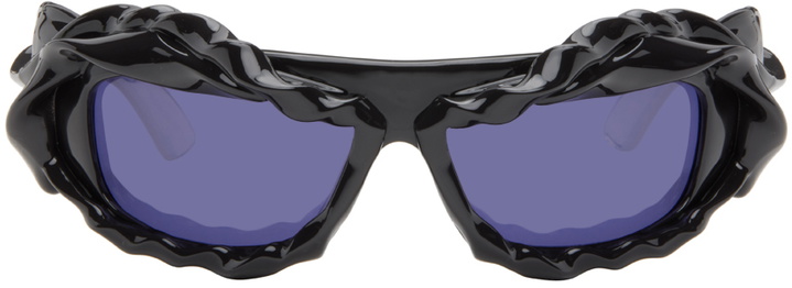 Photo: Ottolinger Navy Twisted Sunglasses
