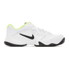 Nike White and Black NikeCourt Lite 2 Sneakers