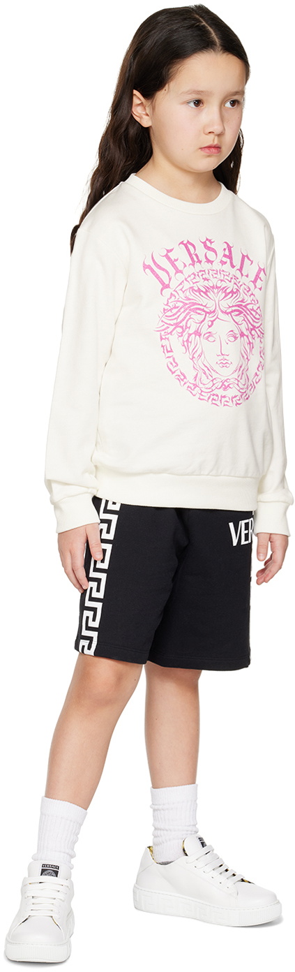 Versace Kids White Medusa Sweatshirt