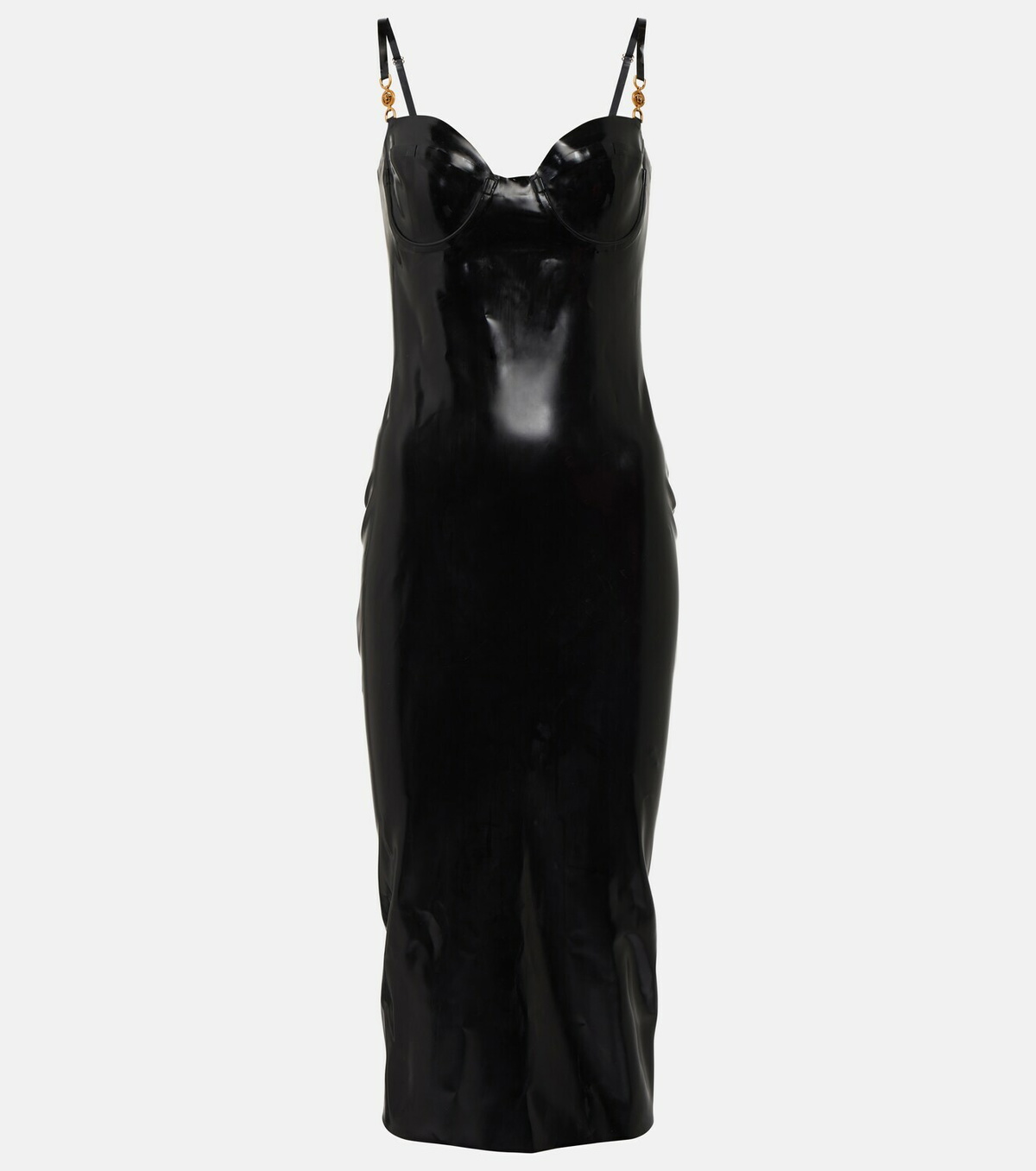 ワンピース VERSACE 'Medusa' animal dress Leopard Medusa '95 Draped Gown Animalier | VERSACE US