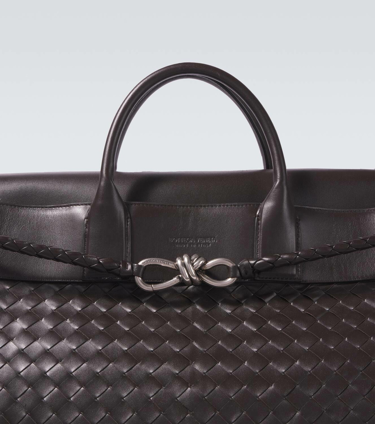 Bottega Veneta Andiamo Voyager Large leather duffel bag