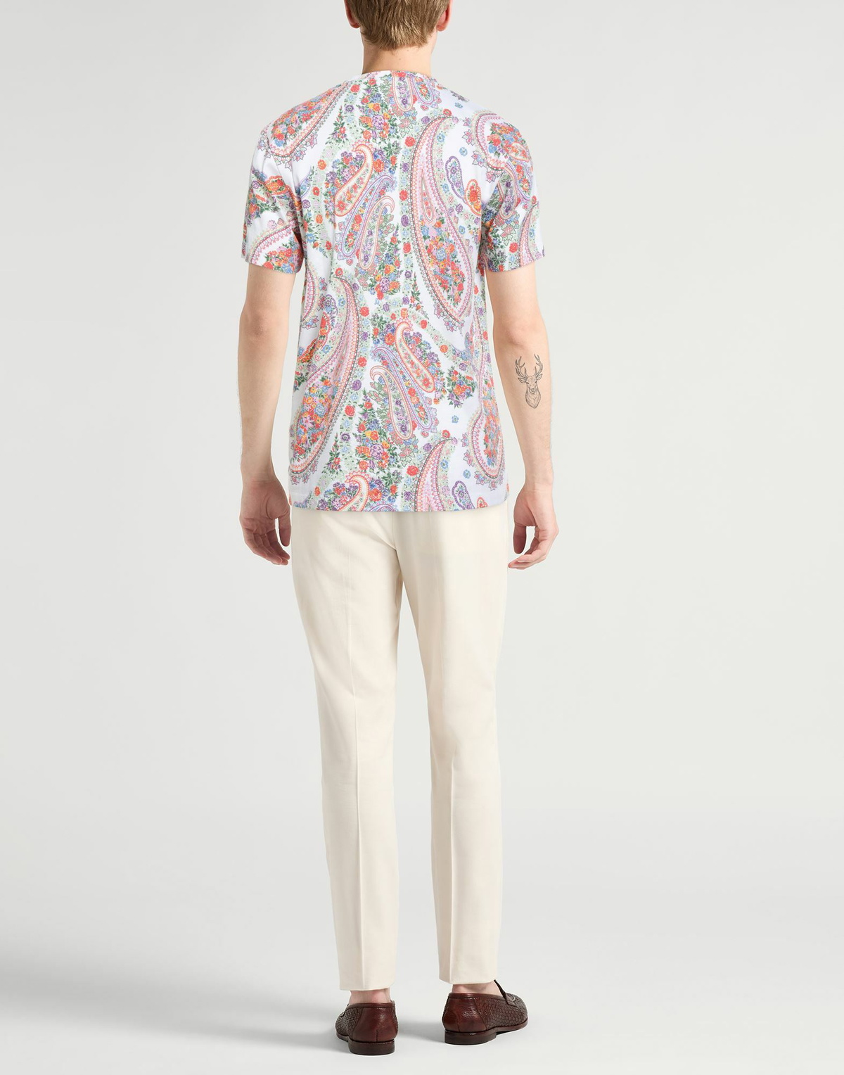 Etro Mens T-shirt in White