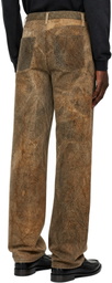 AGOLDE Brown Afton Jeans
